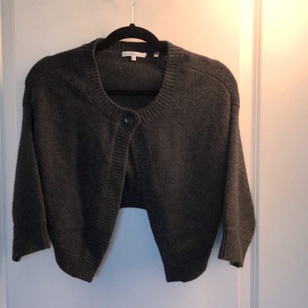 Vince cropped cardigan